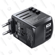 Gimars Travel Adapter | $9 | Amazon | Use code EF5S76U6